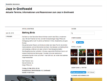 Tablet Screenshot of jazzingreifswald.de